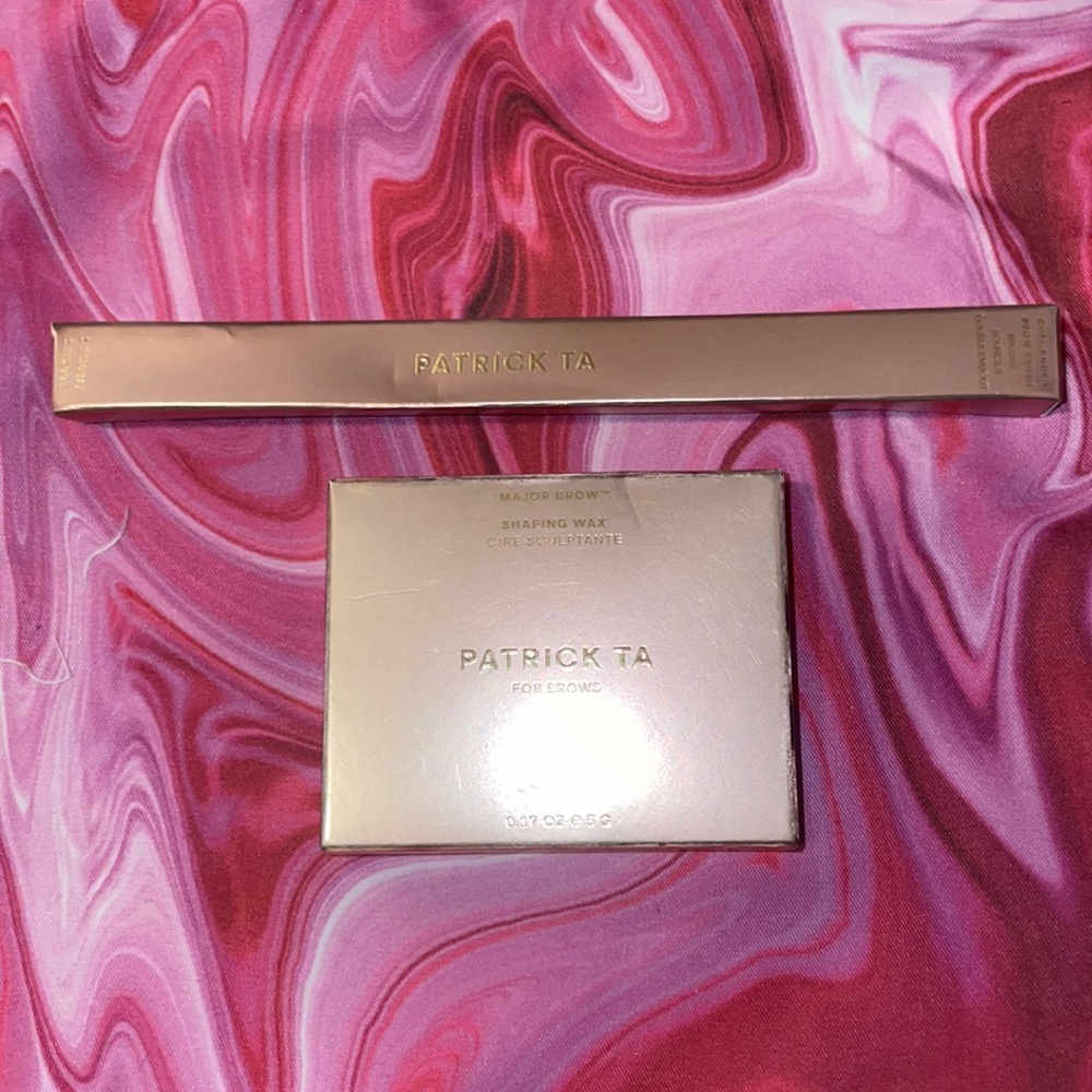 Patrick Ta Shaping Wax & Brow Brush